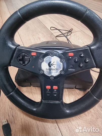 Игровой руль logitech Formula