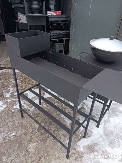 Мангал стационарный 4мм