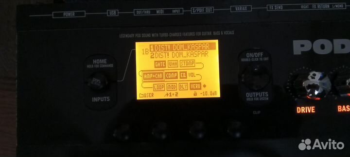Line 6 pod x3live