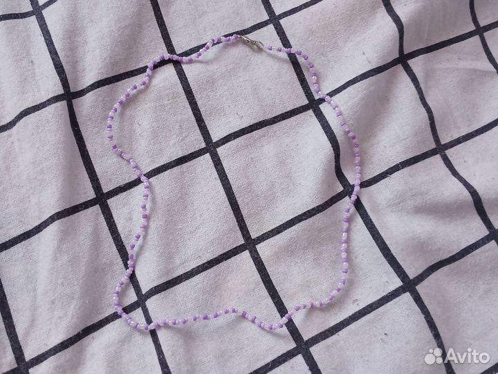 Чокер из бисера