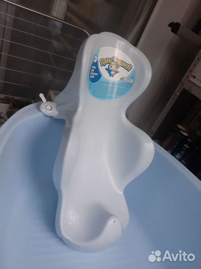 Ванночка для купания с горкой