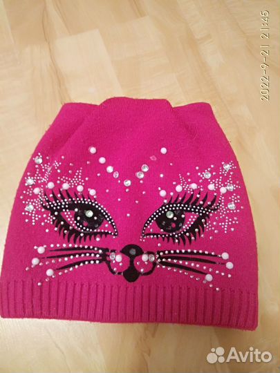 Шапка зимняя для девочки