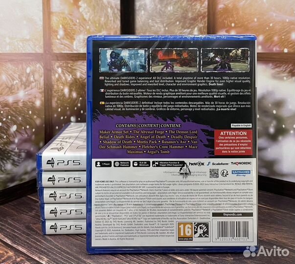 Darksiders 2 Deathinitive Edition PS5 Новый диск