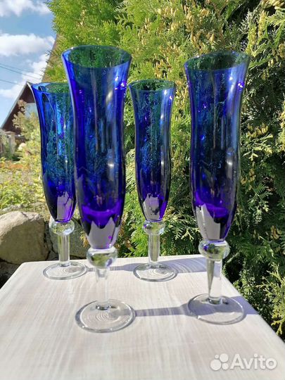 Бокалы разные