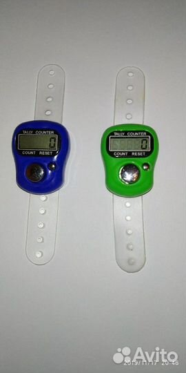 Счётчик петель на палец