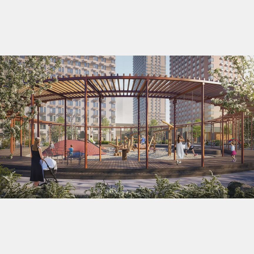 1-к. квартира, 36,1 м², 31/33 эт.