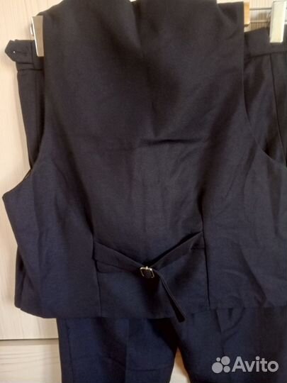 Школьные брюки и жилет новые рост 158 см