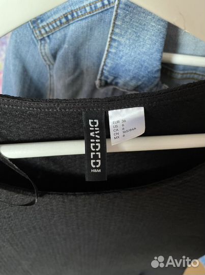 Платье, джинсовка