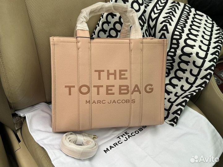 Сумка the tote bag Marc Jacobs leather medium bag