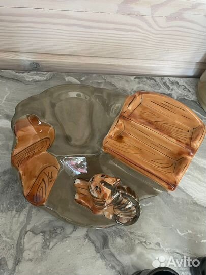 Статуэтка. Штоф. Гжель. Керамика СССР