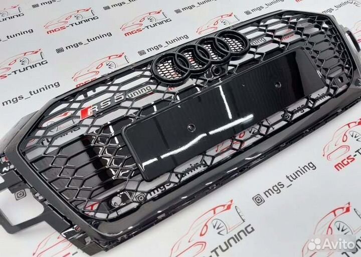Решетка в стиле RS5 #3 для Audi A5 2019-2021