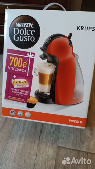 Капсульная кофемашина dolce gusto krups