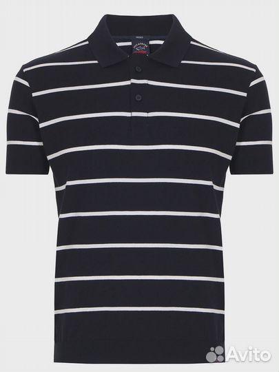 Поло хлопковое Paul & Shark