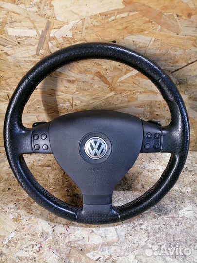 Руль с подушкой Volkswagen Passat B6