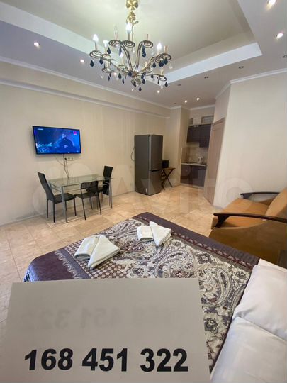 Квартира-студия, 38 м², 1/9 эт.