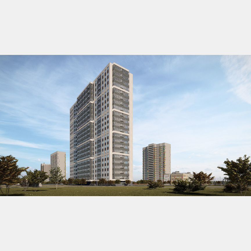 1-к. квартира, 33,8 м², 21/22 эт.