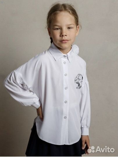 Блузки школьные для девочки, новые