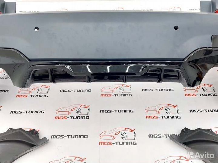 Задний бампер М пакет (M-Tech) BMW 3 серия G20