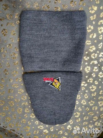 Комплект шапка и снуд для мальчиков