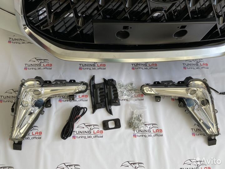 Lexus LX570 08-15 Обвес Рестайлинг 2016+ TRD O1DQ2