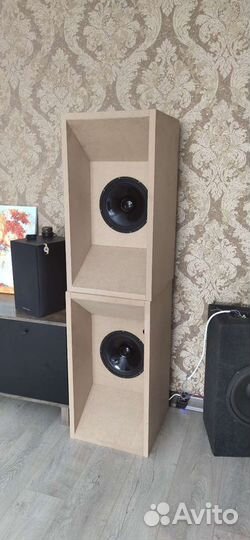 Широкополосные фронтальные рупора