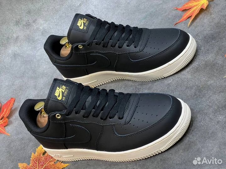 Nike air force 1 чёрные разм. 45