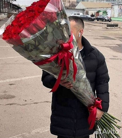 Высокие розы Гигантские розы с доставкой