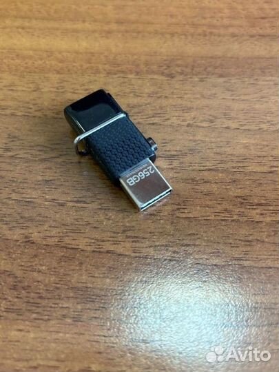 Флешка micro-usb SanDisk Ultra Dual 256GB