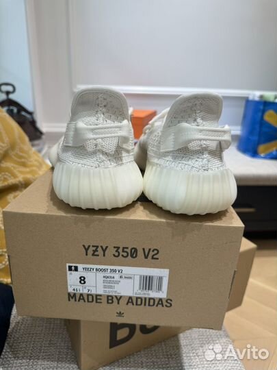 Adidas Yeezy 350v2 Bone размер US 8