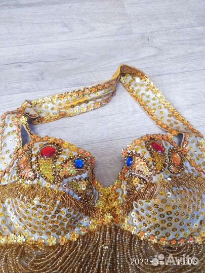 Костюм для танцев живота б/у размер 48-50