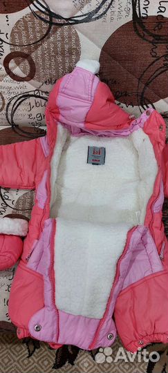 Зимний комбинезон для девочки