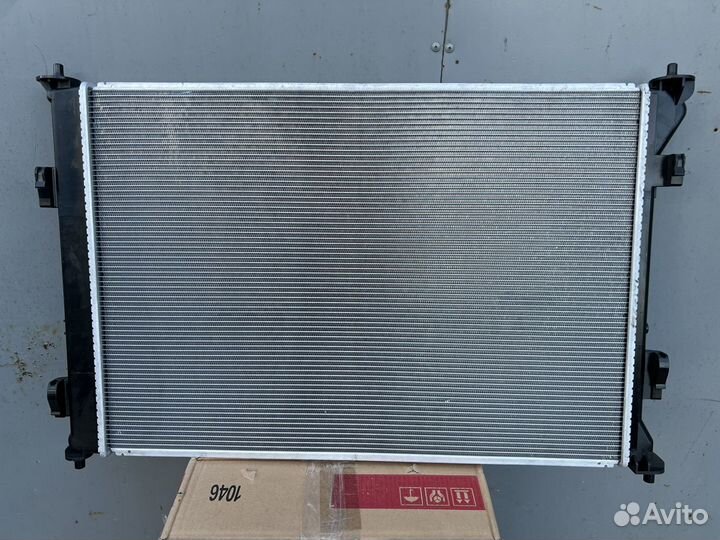 Радиатор двигателя Kia K5