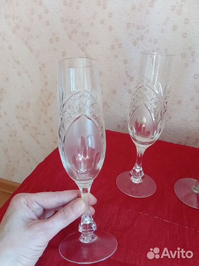 Посуда СССР, стаканы, фужеры