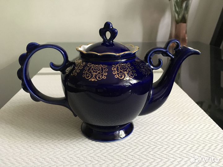 Кобальтовый фарфор. Много