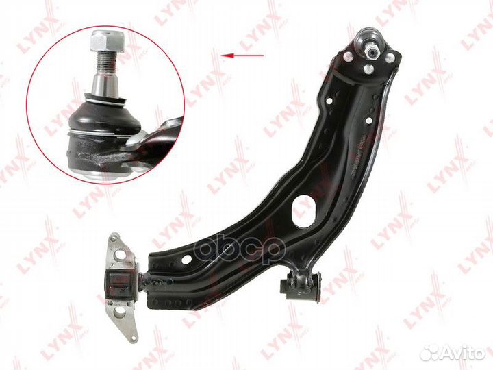 Рычаг подвески перед лев fiat doblo cargo