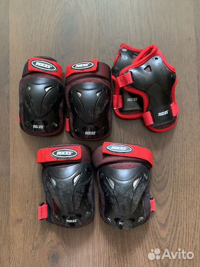 Защита для роликов из 3 предметов