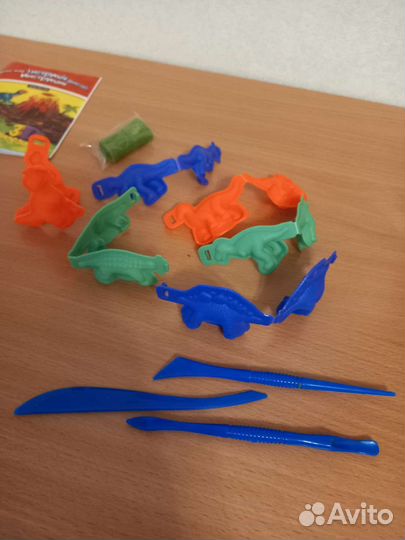 Формочки для лепки динозавров