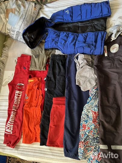 Одежда пакетом на мальчика 116-122