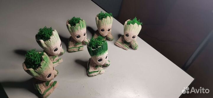 Кашпо, малыш грут