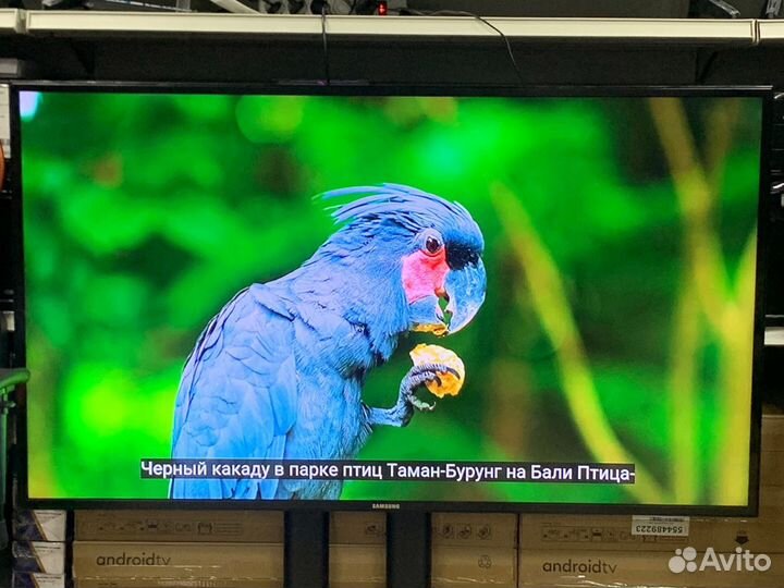 Жк-панель Samsung 55(140) /Android TV/Wi-Fi.Full H