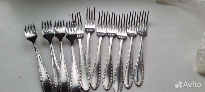 Ложки, вилки, ножи нержавейка СССР