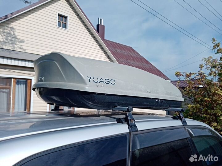 Автобокс на крышу бу