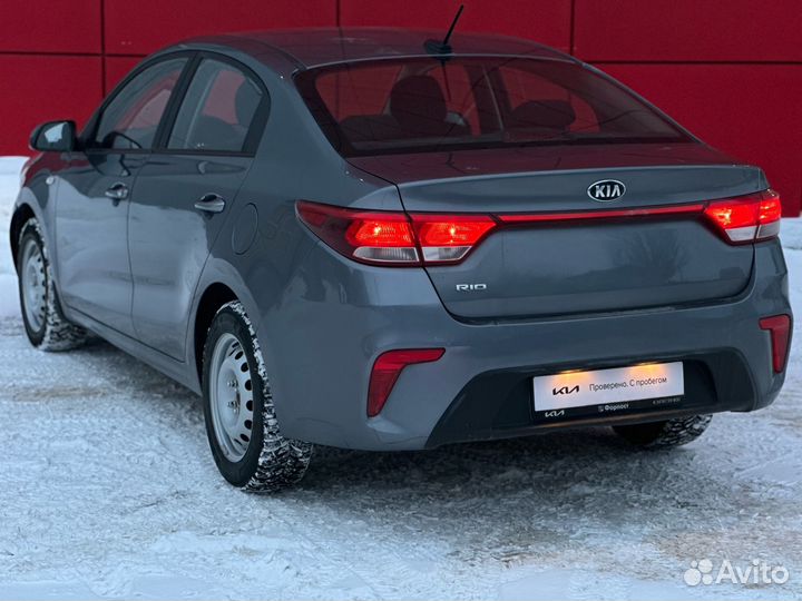 Kia Rio 1.6 МТ, 2019, 49 000 км