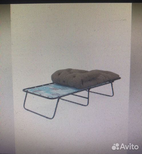 Раскладушка со съемным матрасом