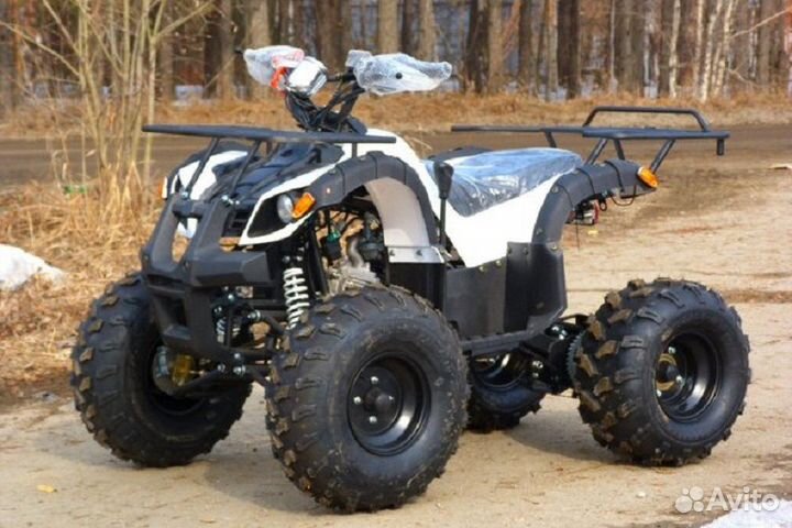 Новые. ATV Grizzli-L 125/8-R. и. Шлем. Мото159