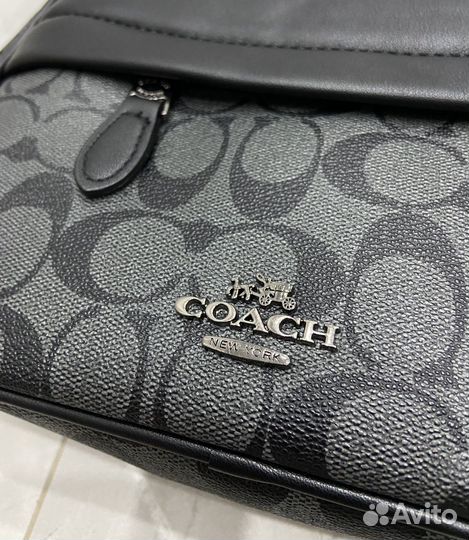 Сумка Мужская Coach Black new