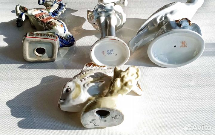 Фарфоровые статуэтки 1950-70-х гг