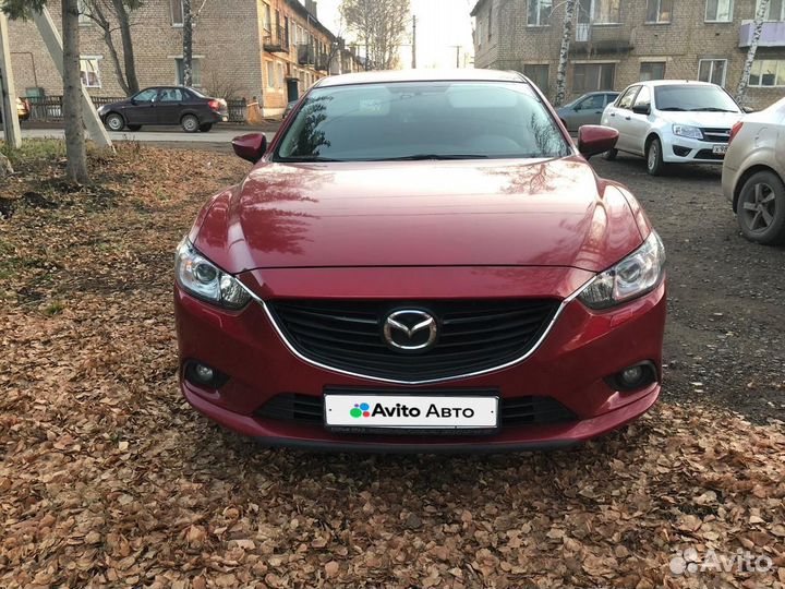 Mazda 6 2.5 AT, 2014, 155 000 км