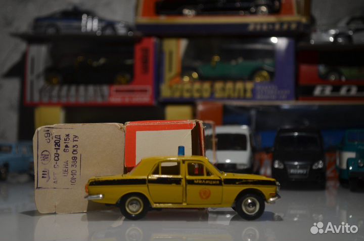 Модели автомобилей 1 43 СССР Волга 24