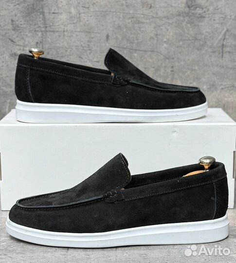 Лоферы Мужские из Натуральной замши Премиум